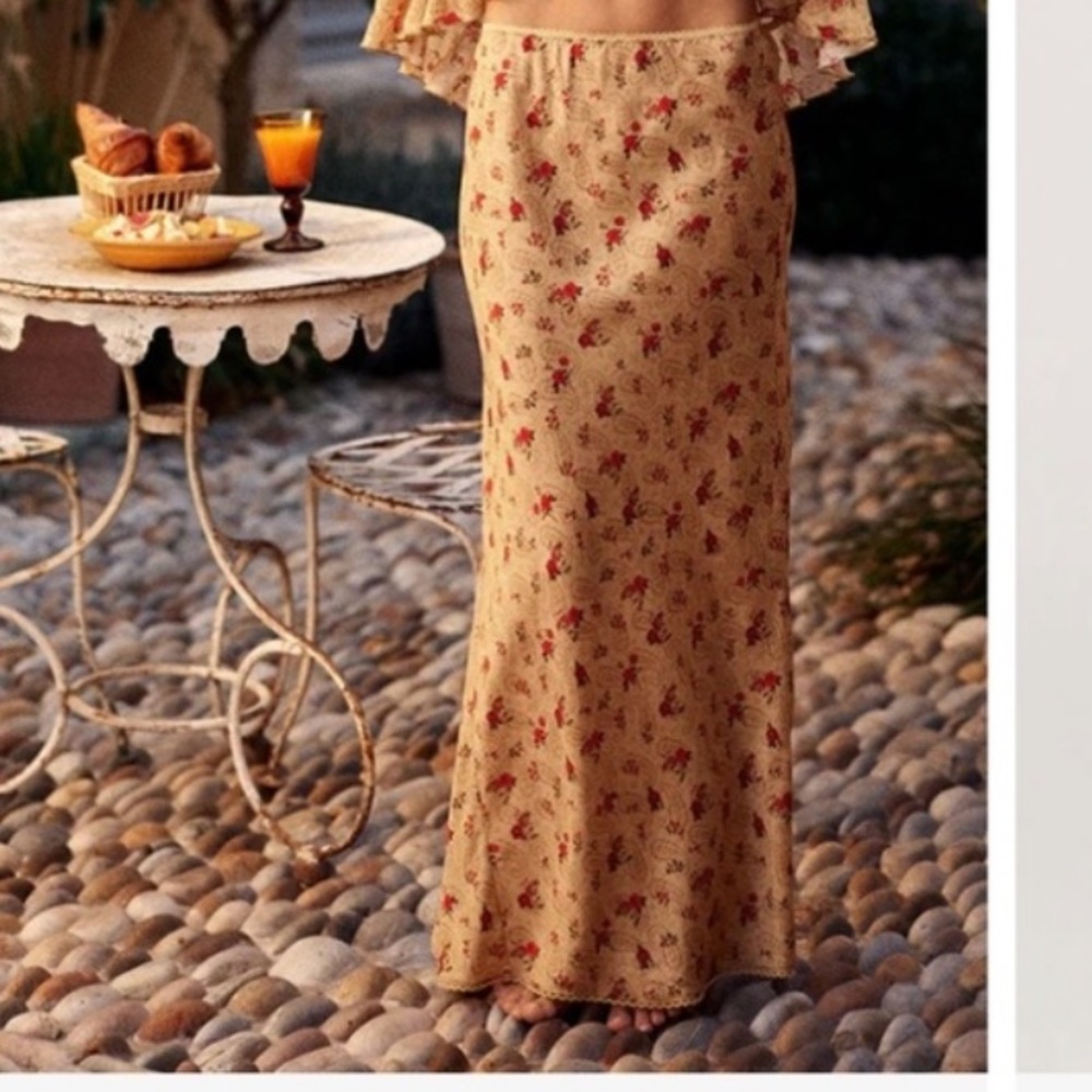 ISO Spell bias Skirt butterscotch